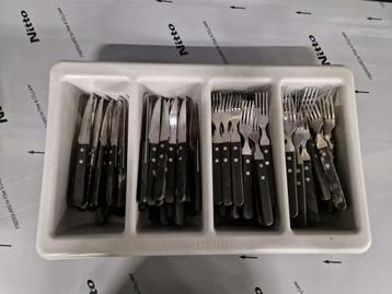 Bistro bestek | 50x messen - 50x vorken beschikbaar voor biedingen