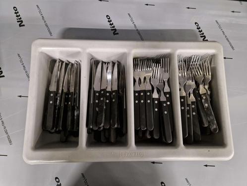Bistro bestek | 50x messen - 50x vorken, Zakelijke goederen, Horeca | Keukenapparatuur, Nieuw zonder verpakking, Overige typen