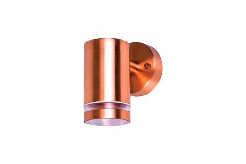 Integral wandlamp koper IP65 voor 1x GU10 LED lamp (niet..., Huis en Inrichting, Lampen | Overige, Nieuw, Ophalen of Verzenden