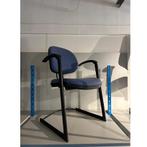 (MDK-107376) RH sledestoel - donkerblauw, Huis en Inrichting, Stoelen, Ophalen of Verzenden, Gebruikt