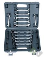 Steek Ringratel Sleutel Set, 12 Delig, Ringratel Steeksleute, Ophalen of Verzenden, Nieuw
