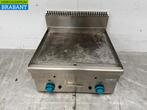 RVS MBM Bakplaat Grillplaat 60 cm GAS Horeca, Ophalen of Verzenden, Gebruikt