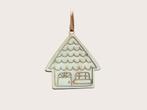 Kerstornament - Huisje - Hout (Sfeer & Stijl), Diversen, Kerst, Ophalen of Verzenden, Nieuw