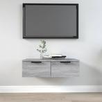 vidaXL Wandkast 68x30x20 cm bewerkt hout grijs sonoma, Verzenden, Nieuw