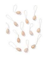 HEMA Paashangers hout ei - 12 stuks, Verzenden, Nieuw
