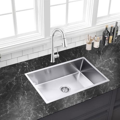 Spoelbak | Keuken | Wasbak | Gootsteen | 74x44x20cm | RVS, Huis en Inrichting, Keuken | Keukenelementen, Minder dan 25 cm, Overige kleuren