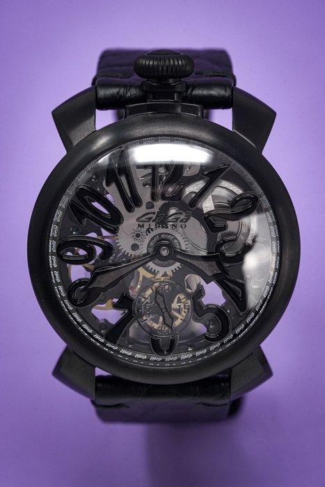 GaGà Milano - Skeleton 48MM Watch +FREE GIFT -, Sieraden, Tassen en Uiterlijk, Horloges | Heren