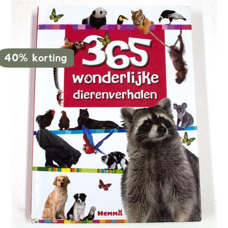 365 wonderlijke dierenverhalen 9789041233462, Boeken, Overige Boeken, Zo goed als nieuw, Verzenden