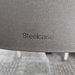 Steelcase Vergaderstoel grijs/blauw, gebruikt, Ophalen of Verzenden, Gebruikt, Overige typen