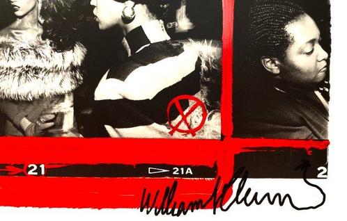 William Klein (1928) - Iman, backstage Patrick Kelly, Paris,, Antiek en Kunst, Kunst | Schilderijen | Modern
