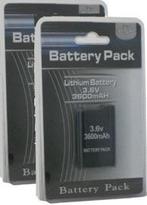 Batterij accu voor PSP 1000 serie 3600mAh 2 pack, Nieuw