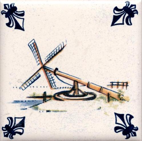 KLM Airline Business Class Delft Blue Tile Coaster - 75×75, Verzamelen, KLM Huisjes, Zo goed als nieuw, Verzenden