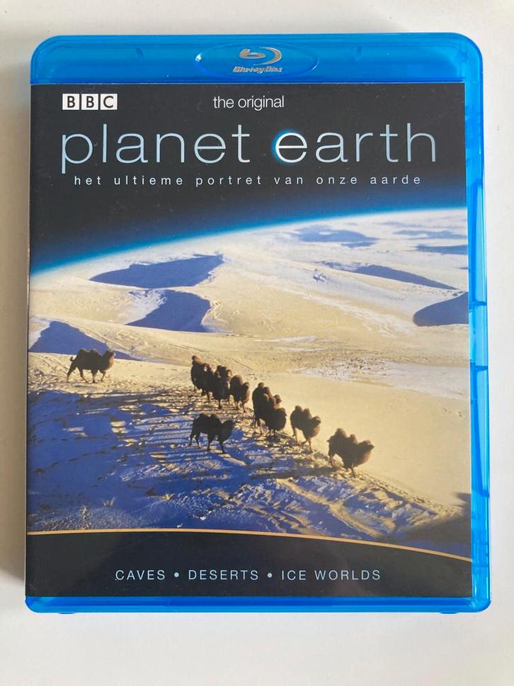 BBC PLANET EARTH CAVES / DESERTS / ICE WORLDS (BLURAY), Cd's en Dvd's, Blu-ray, Gebruikt, Verzenden