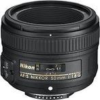 Nikon AF-S NIKKOR 50 mm F1.8 G 58 mm filter (geschikt voor, Audio, Tv en Foto, Fotografie | Lenzen en Objectieven, Verzenden, Zo goed als nieuw