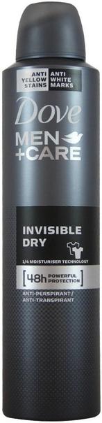 DOVE MEN+CARE INVISIBLE DRY DEO SPRAY SPUITBUS 250 ML, Verzenden, Nieuw