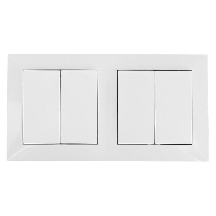 Wisselschakelaar Wissel/Wissel - Aigi Cika - Inbouw -, Doe-het-zelf en Verbouw, Elektra en Kabels, Nieuw, Ophalen of Verzenden