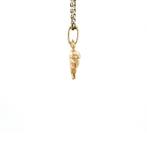 Gouden vintage dolfijn hanger 18 krt, Ophalen of Verzenden, Nieuw