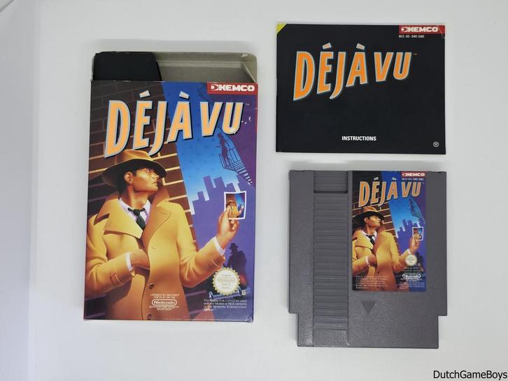 Nintendo Nes – Deja Vu - SWE - PAL B, Spelcomputers en Games, Games | Nintendo NES, Gebruikt, Verzenden