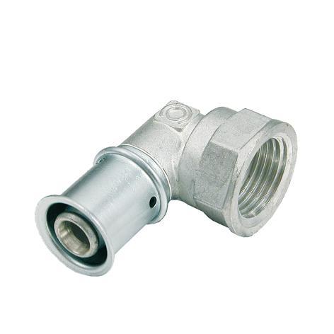 press messing knie 20x1/2 pers x binnendraad, Doe-het-zelf en Verbouw, Buizen en Afvoer, Ophalen of Verzenden