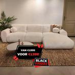 Black Friday!! Hoekbank Nova Beige van €1999 voor €1399!!, Huis en Inrichting, Verzenden, Hoekbank, Driepersoons, 300 cm of meer