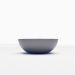 Waskom BWS Dorn 40X40X15cm Rond Solid Lei Grijs Mat, Ophalen of Verzenden, Nieuw