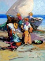 Gabriel Casarrubios (1953) - Fishermen from Nazaré