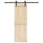 vidaXL Doos met onderdelen voor schuifdeur 183 cm staal, Doe-het-zelf en Verbouw, IJzerwaren en Bevestigingsmiddelen, Verzenden