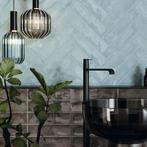 Wandtegel handvormlook fez sky 7,5x30 cm wandtegel, Ophalen, Nieuw, 10 m² of meer, Wandtegels