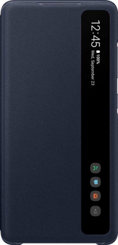 Samsung Smart Clear View Hoesje - Samsung Galaxy S20FE -..., Telecommunicatie, Mobiele telefoons | Hoesjes en Frontjes | Samsung