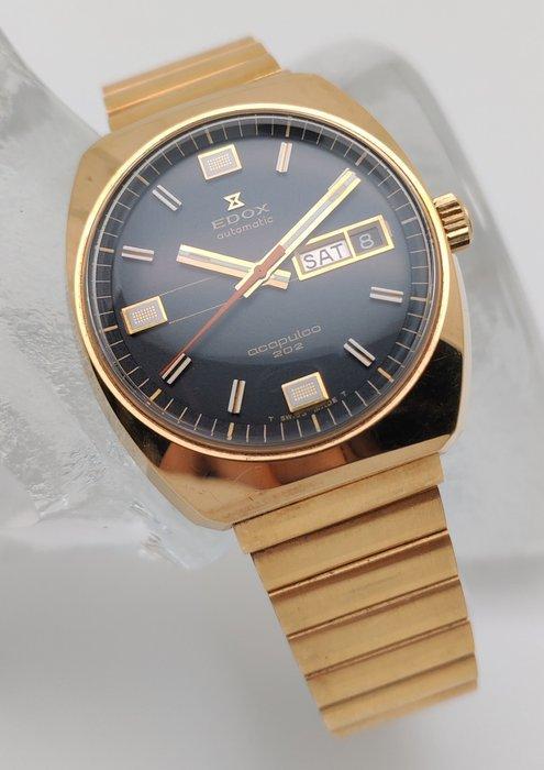Edox - Acapulco 202 Automatic Gold Filled G20, EPSA -, Sieraden, Tassen en Uiterlijk, Horloges | Heren