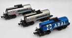 Minitrix N - 3261, 3263 - Modeltrein goederenwagon (3) -, Nieuw
