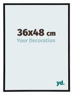 Fotolijst 36x48 cm - Zwart Mat - Kunststof - Annecy, Verzenden, Nieuw