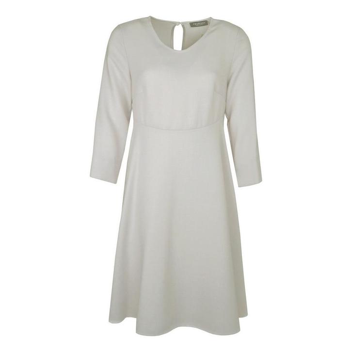 Twinset • licht beige wollen jurk • S, Kleding | Dames, Jurken, Beige, Nieuw, Maat 36 (S), Verzenden