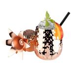 GGM Gastro | (6 stuks) Mok - PINEAPPLE - 500ml - Koper - met, Huis en Inrichting, Keuken | Servies, Verzenden, Nieuw, Effen, Kop(pen) en/of Schotel(s)