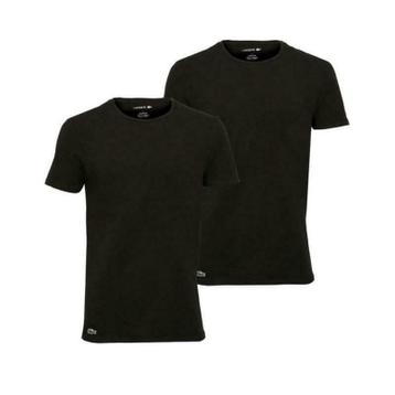 Lacoste 2-pack t-shirts ronde hals - zwart (Heren)