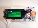 PSP Street FIFA 13 met garantie, doos, hoes, lader en 32GB, Met games, Overige modellen, Zwart, Refurbished