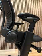 Zwarte Steelcase Leap V2 Bureaustoelen - Premium Bureaustoel, Verzenden, Zwart, Zo goed als nieuw, Bureaustoel