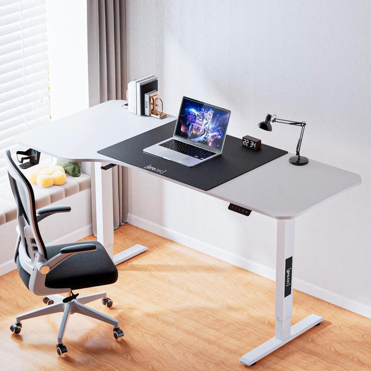 pro.tec Game bureau Stryn zit sta elektrisch 160x60/75x72-11, Huis en Inrichting, Bureaus, Verzenden