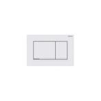 Bedieningsplaat Geberit Sigma 20 Square DF Mat Wit, Ophalen of Verzenden, Nieuw