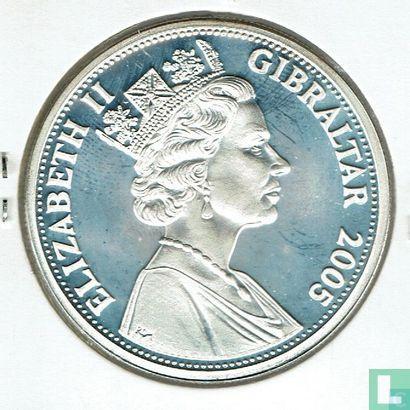 Gibraltar 5 pounds 2005 (PROOF) Burma Campaign, Postzegels en Munten, Munten | Europa | Niet-Euromunten, Losse munt, Goud, Zilver