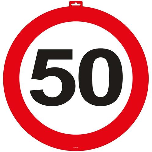 Deurbord 50 Jaar 47cm, Hobby en Vrije tijd, Feestartikelen, Nieuw, Verzenden