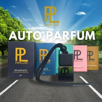 Exclusieve autoparfums geïnspireerd op luxe merken beschikbaar voor biedingen