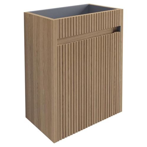 Fonteinkast Differenz Hura L Links/Rechts 40 cm Met Ribbel, Doe-het-zelf en Verbouw, Sanitair, Bad, Nieuw, Ophalen of Verzenden