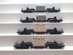 Märklin H0 - 4617/4618 - Modeltrein goederenwagon (4) - 4x, Nieuw