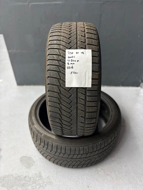 235/35/19 CONTI WINTERCONTACT TS850P 6MM 2 STUKS 160,- (2016, Auto-onderdelen, Banden en Velgen, 19 inch, BOVAG lid, Stiba lid