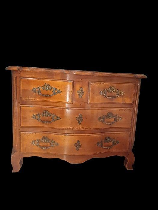 Ladekast - Kersenhout - Louis XV-stijl, Antiek en Kunst, Curiosa en Brocante