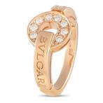 Bvlgari - Ring - 18 karaat Roségoud, 18K Roségoud 0.28ct, Nieuw