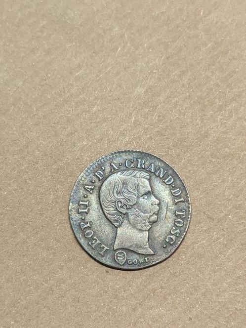 Italië, Groothertogdom van Toscane Leopoldo II (1824-1859)., Postzegels en Munten, Munten | Europa | Niet-Euromunten