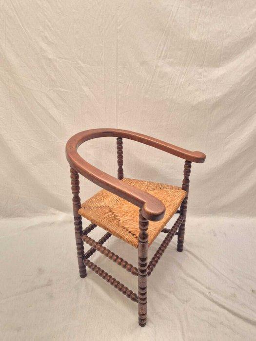 Fauteuil - Antieke Fauteuil met Gedetailleerd Snijwerk, Antiek en Kunst, Curiosa en Brocante