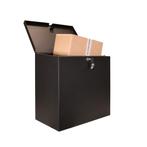 Pakketbrievenbus | eSafe | Pushbox, Tuin en Terras, Brievenbussen, Verzenden, Nieuw, Staal, Wandbrievenbus